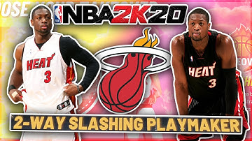 DWYANE WADE BUILD IN NBA 2K20! | Best Do it All Shooting Guard Build in NBA 2k20!