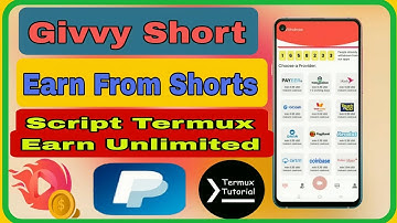 Givvy App Script Termux Mining|Unlimited Coins Earn App 2023