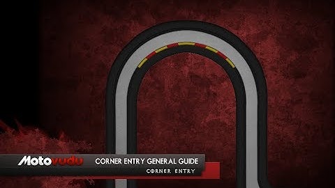 MOTOVUDU - Trackday Rider Training Part 23: Corner Entry - General Guide