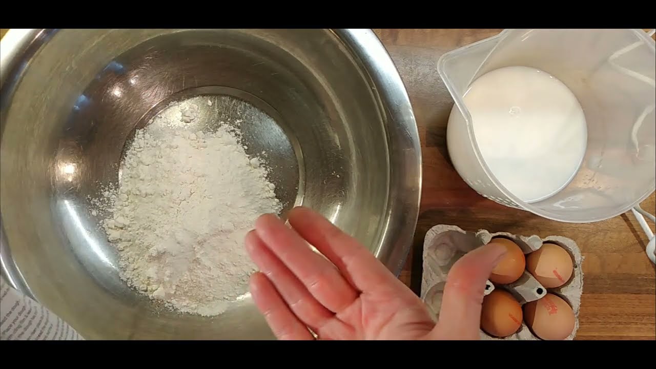 Can Bread Flour be used to make Yorkshire Puddings and Crepes? - YouTube