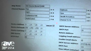 ISE 2014: AudioControl Features the Director Model D4400 Distributed Audio Amplifier