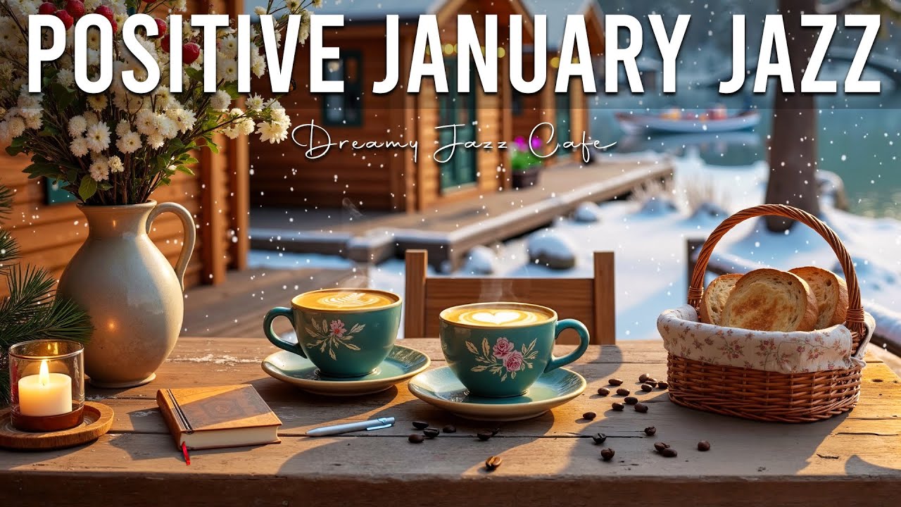 Positive January Jazz ☕ Delicate Coffee Jazz Piano & Bossa Nova Instrumental Music to Lift Your Mood