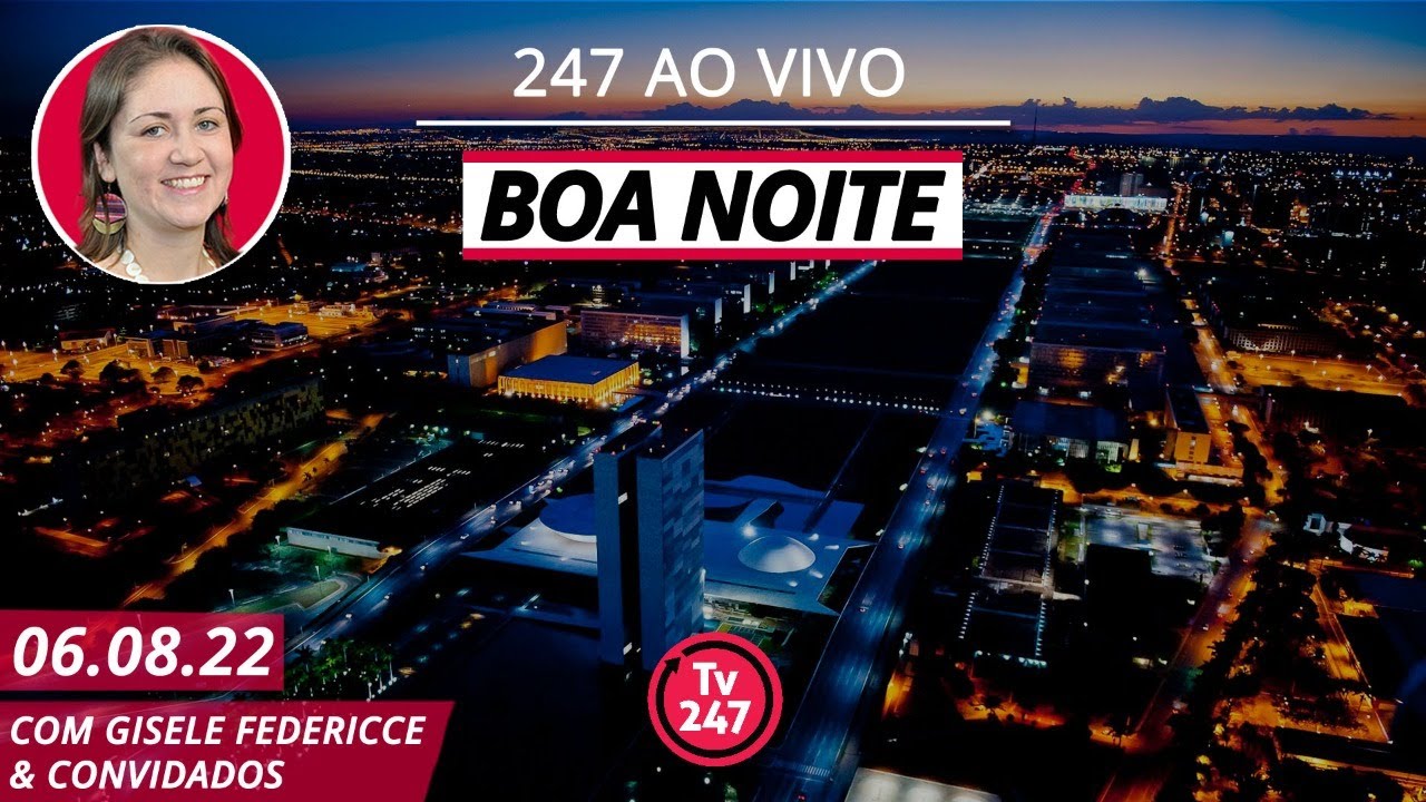 Boa noite 247 – Chapa Lula-Alckmin registra candidatura no TSE (6.8.22)