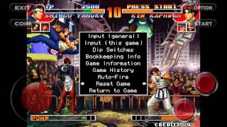 How to play king of fighters 97 with Strong keys and different modes (Part 1) #kingoffighters97 screenshot 2