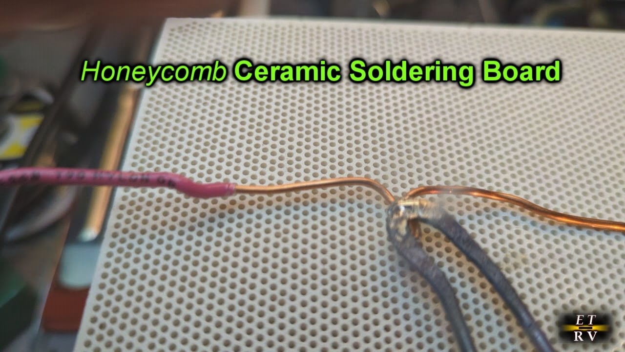 REVIEW Honeycomb Ceramic Soldering Board Jewelry Making Tools, Soldering  Block for Soldering Parts 