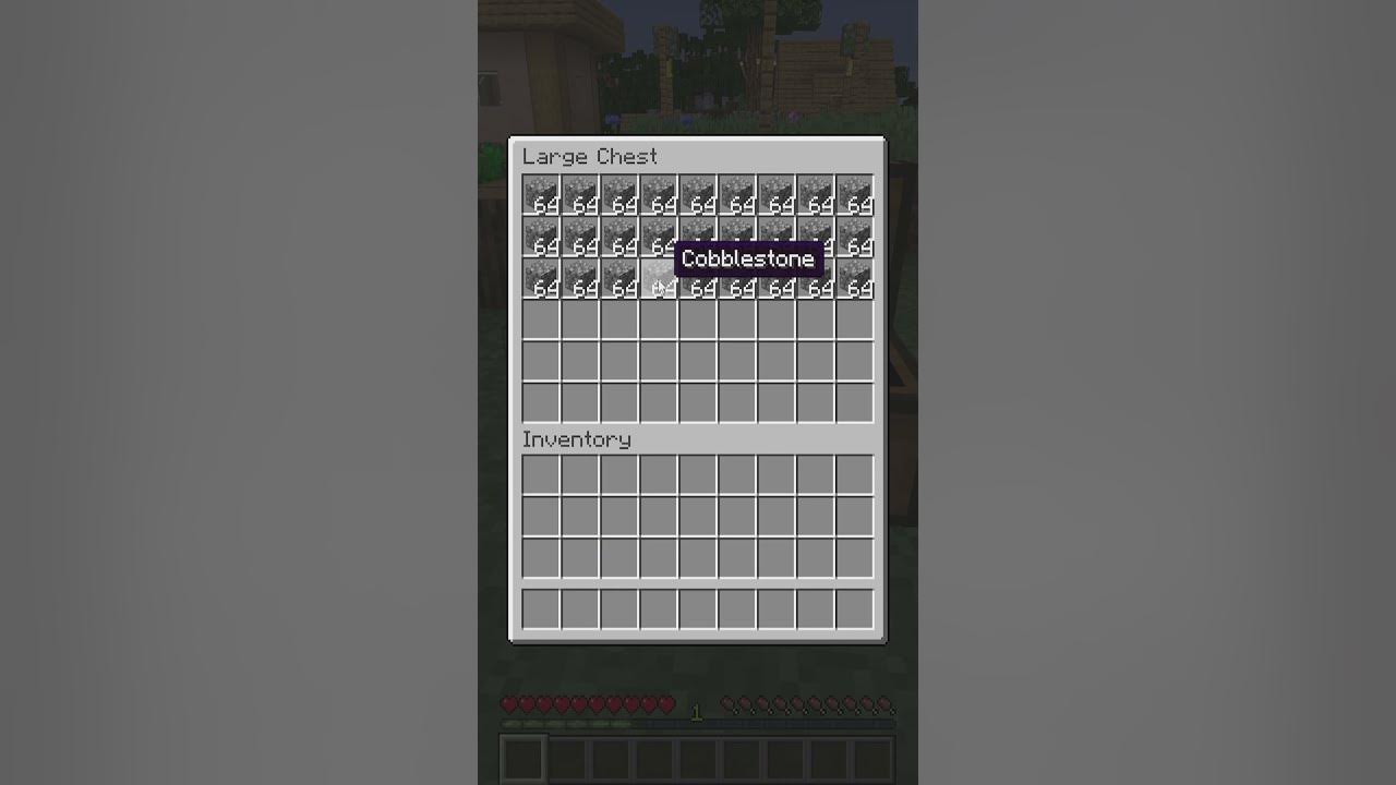 How to move items fast in chests and inventory on Minecraft gaming 