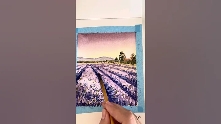 70 portraits of nature, picture 38  #watercolor #art #landscapepainting