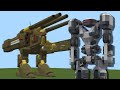 Minecraft Flan's Mod vs Rival Rebels - Mod Battle