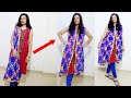 How to Wear Dupatta as Jacket | Convert Dupatta into Jacket | No Sew DIY Jacket from Old Dupatta