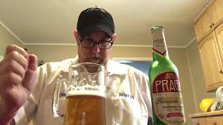 Praga Authentic Premium Czech Pils4.7% abv #The Beer Review Guy
