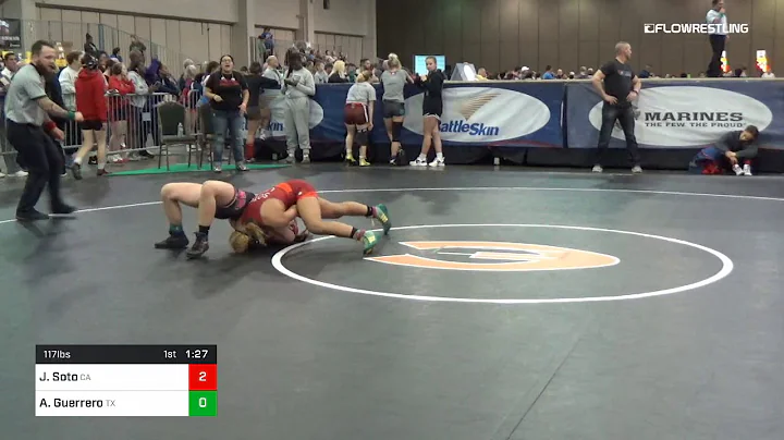 117 Lbs Round Of 32 Jennifer Soto Team California ...