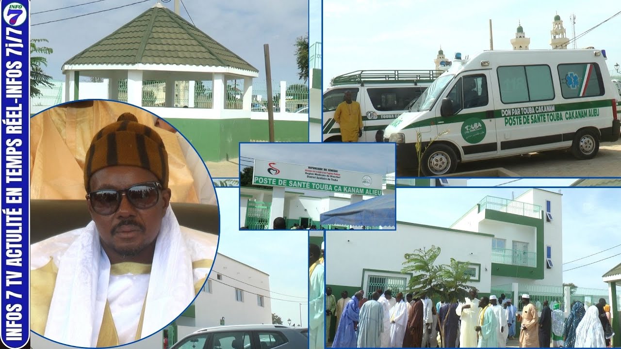 Céremonie d'Inauguration Poste de Santé Touba ca Kanam Alieu