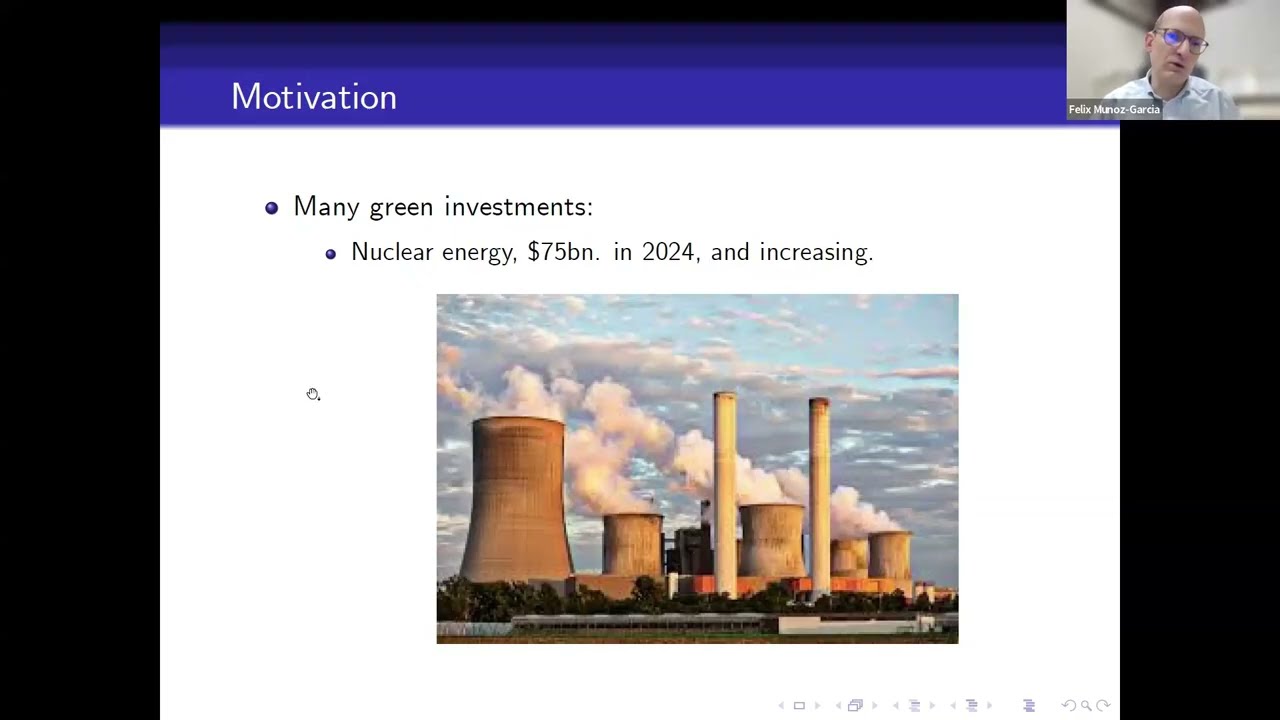 اقتصاديات الابتكار الأخضر وتخفيض الانبعاثات: تصميم سياسة للتحول الطاقي - البرفيسور فيلكس قارسيا