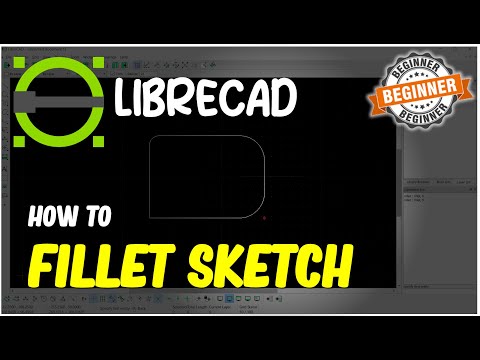 LibreCAD How To Fillet