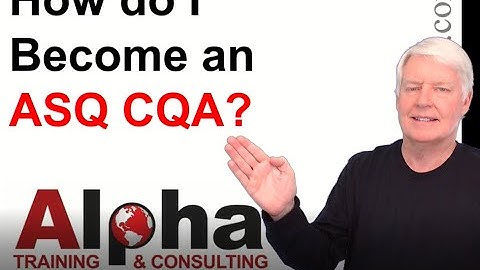 How do I become a Certified Quality Auditor (ASQ CQA)?