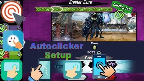 MGG Tutorials Setting Up Autoclicker in Crafting Medkits and AutoBattle