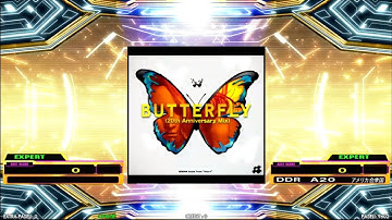 [DDR A20]BUTTERFLY(20th anniversary mix) BSC→DIF→EXP