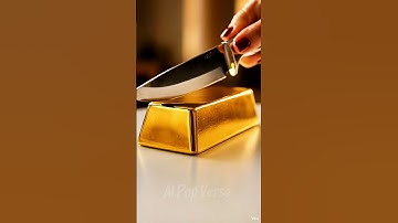Cutting of Gold Bar ASMR video #asmr #satisfying #asmrsounds #viral #shorts