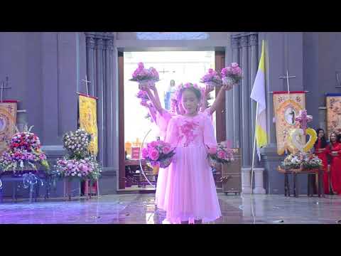 Video Bông Hồng Dâng Mẹ | Dâng Hoa Đức Mẹ | Giáo Xứ Nhân Cơ - youtube