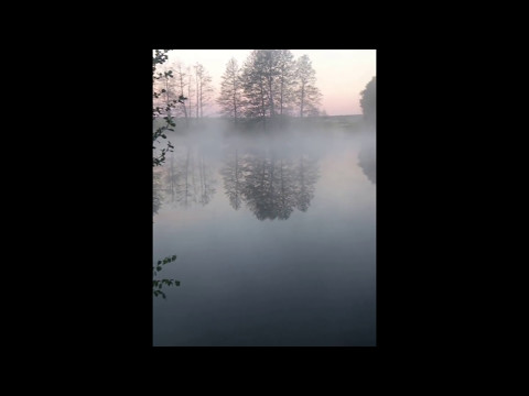 Река Жданка утро