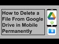 How to Delete File From Google Drive in Mobile Permanently @AmazingscienceExperiments