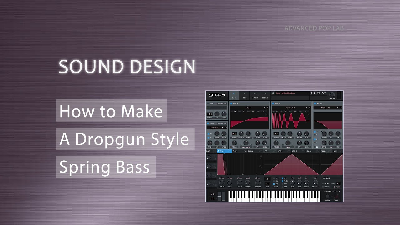 Spring Bass Instrument How to Make a
