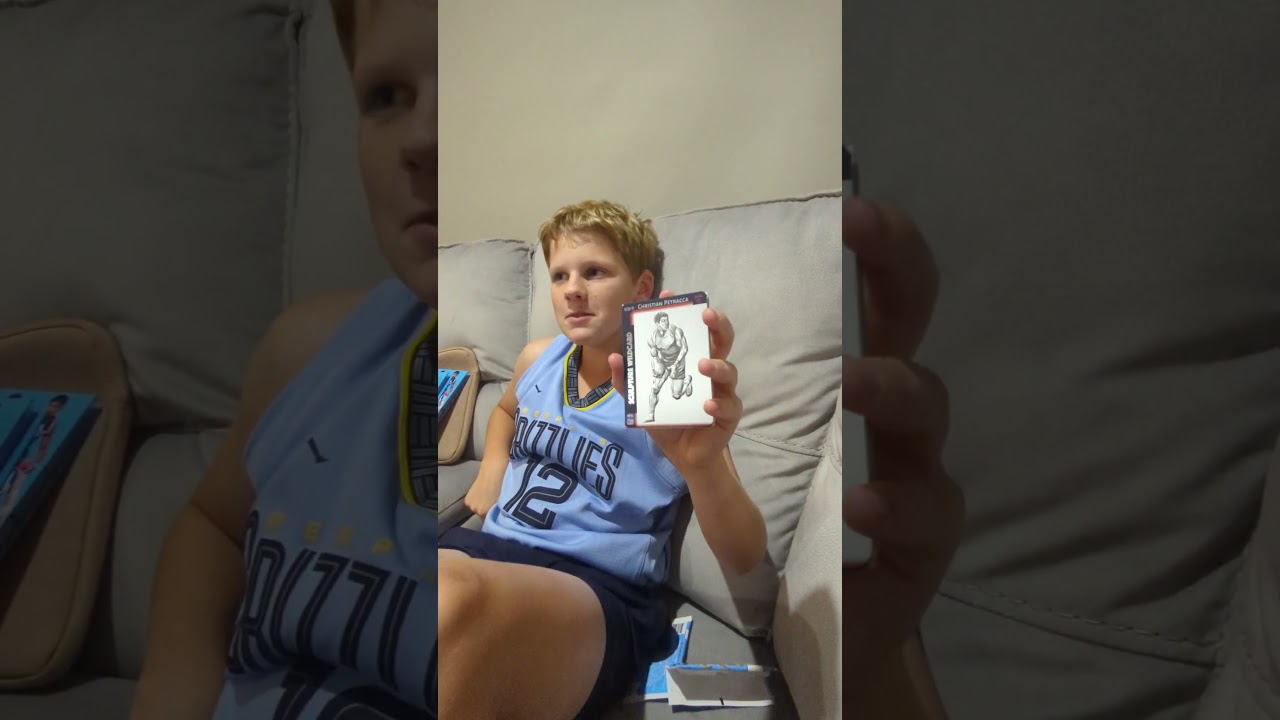 Opening packs of AFL Team Coach footy cards with the hiccups