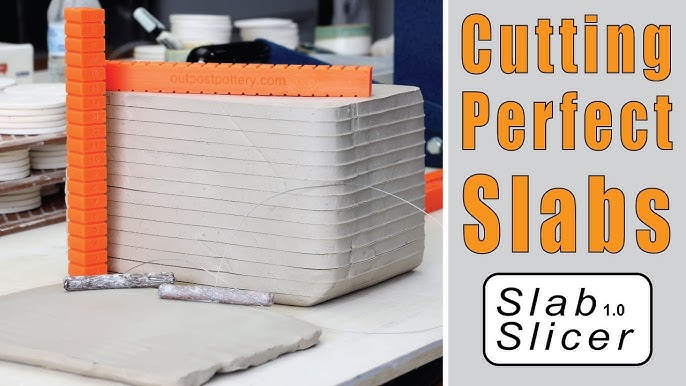 Slab roller makes perfect slabs easily and quickly. – Pottery Clay