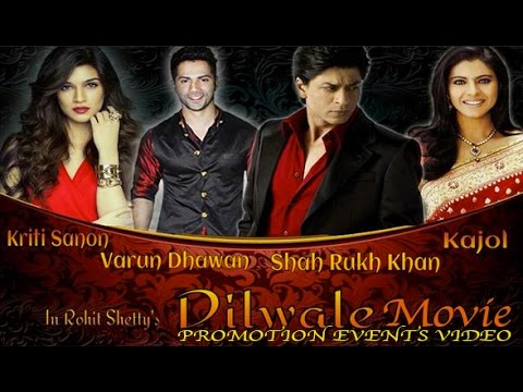 dilwale-movie-2015-promotion-events-full-video-|-shah-rukh-khan-|-kajol-|-varun-|-kriti