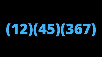 What is cyclic notation for permutations?