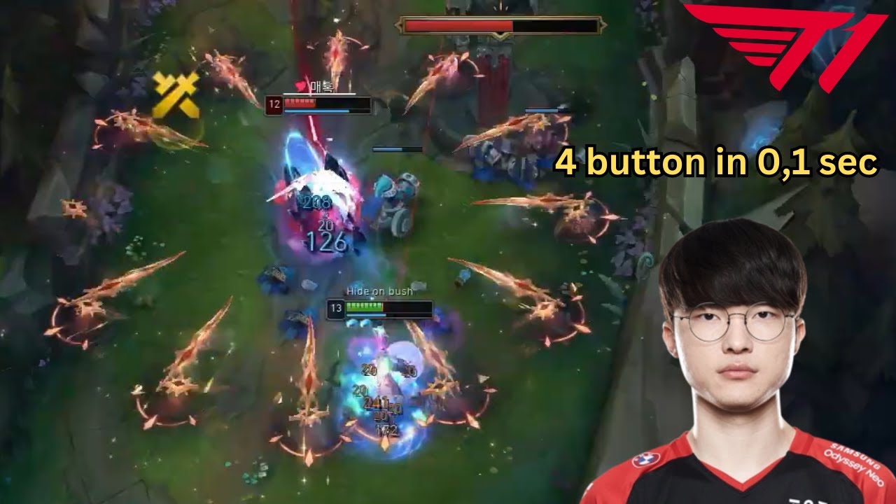 T1 Faker's Ahri is OP in soloQ