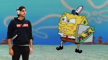 Davie504 not trying to get a pizza from Spongebob