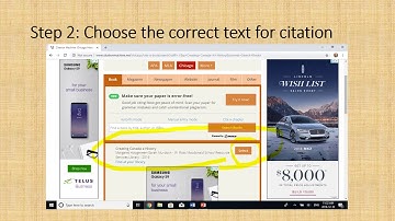 History Citation Video
