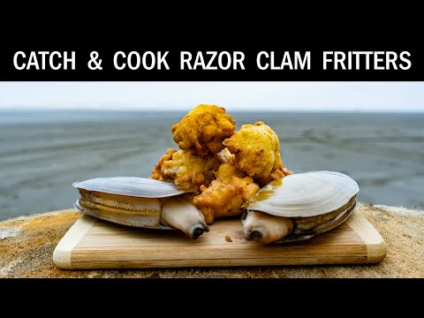 Catch Cook Razor Clam Fritters