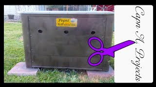 Pepsi Cooler - Upcycled Wash Machine
