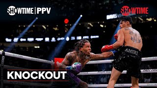 Gervonta Davis Scores Vicious Body Shot KO Win Over Ryan Garcia | Showtime PPV