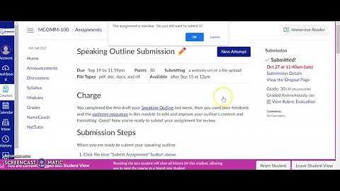 How to submit a OneDrive file for an assignment in Canvas