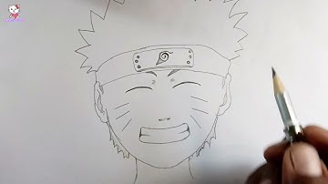 how to draw Naruto || easy step by step drawing ||#drawing#youtubevideo