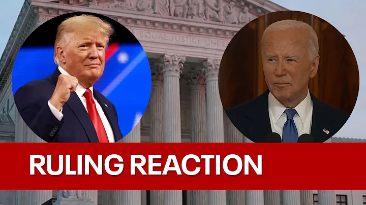 Biden, Trump react to presidential immunity ruling
