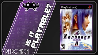 Is Xenosaga Episode II Playable? RetroArch Performance [Series X | PCSX2]