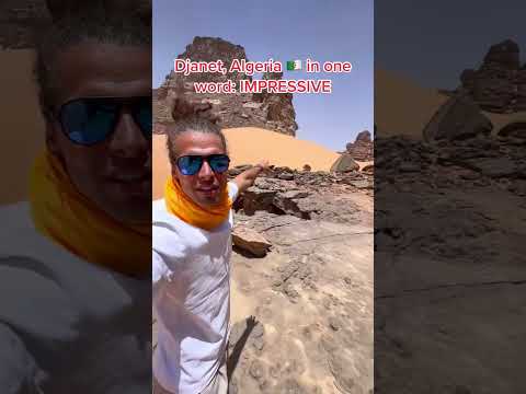 The way to describe the desert of #Djanet in #algeria🇩🇿 is in one word: IMPRESSIVE! 😍 #الجزائر #dz #