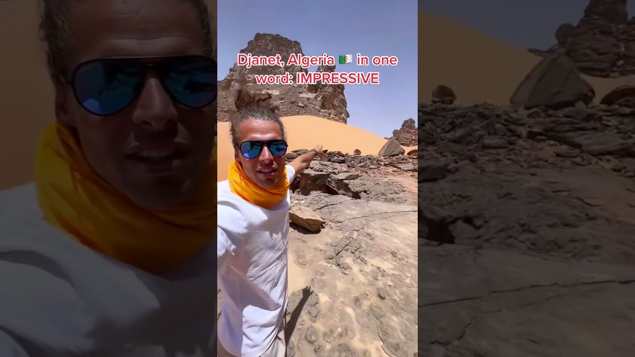 The way to describe the desert of 