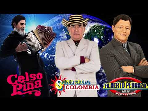 Celso Piña , Alberto Pedraza, Super Grupo Colombia..Mix Cumbias Para Bailar