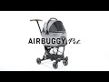 AIRBUGGY.PET WIZ セットアップ | フレーム〜コットの取り付け・取り外し