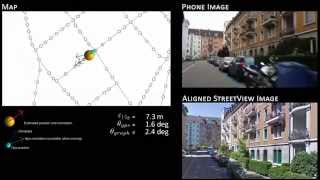 Never Get Lost Again: Vision Based Navigation using StreetView Images