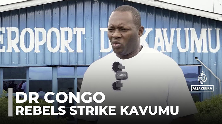 DR Congo’s Kavumu under fire as M23 rebels target airport area