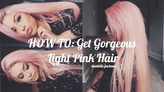 How To: Get Pastel Pink Hair Using Arctic Fox Hair Dye
