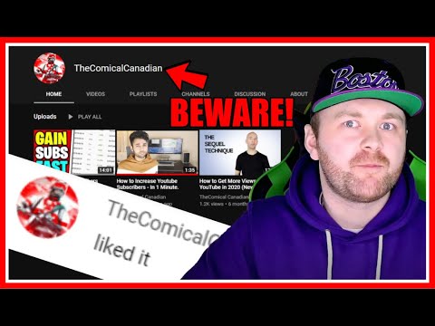 INVESTIGATING TheComicalCanadian SPAMMER CHANNEL!!