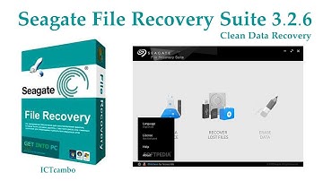 Seagate File Recovery Suite 3.2.6 Technician | Clean Data Recovery