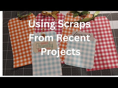 Craft With Me - Using Up Scraps to Make Tags & Journal Cards #handmade ...